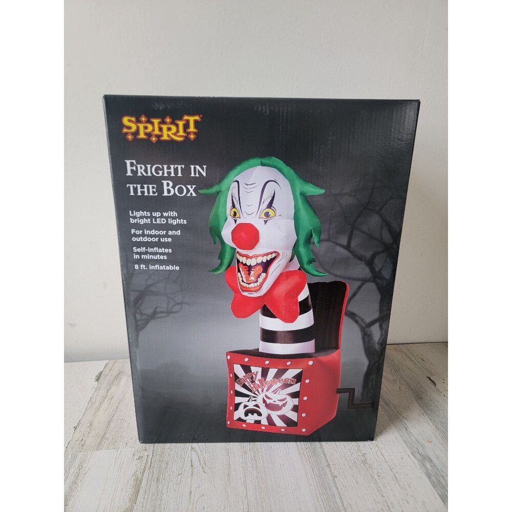 Spirit Halloween NEW Fright in the box prop home decor‎ lawn